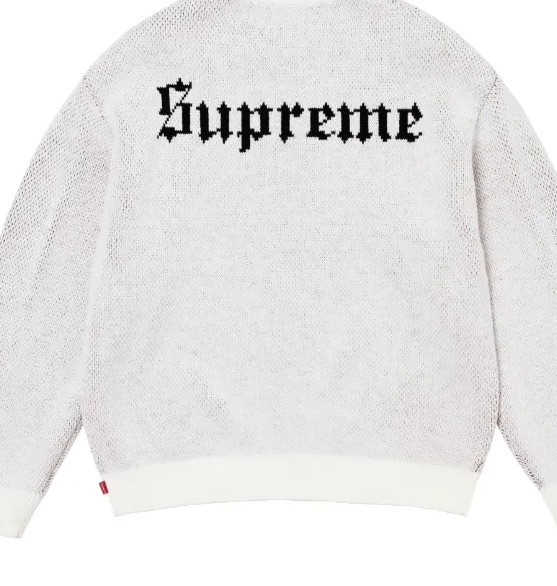 WHITE Snow SNOW SWEATER White Sweater 24FW 1003